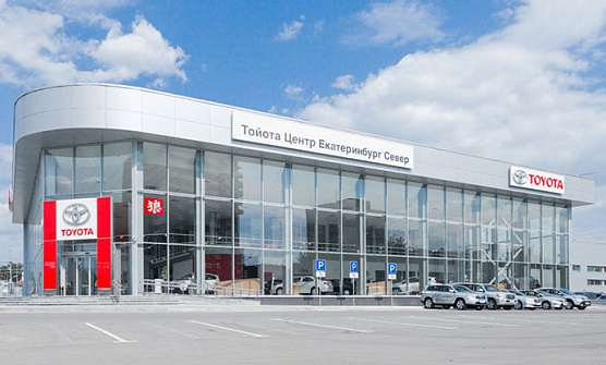 Установка мультизональных VRF-систем MDV в автоцентре «Toyota»