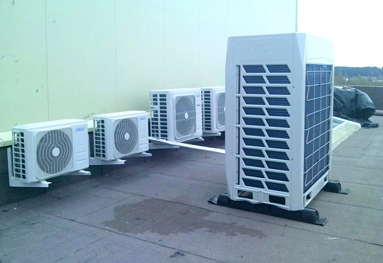 Установка мультизональных VRF-систем MDV в административно-бытовом комплексе для ООО «ЛЮКС Визаж»