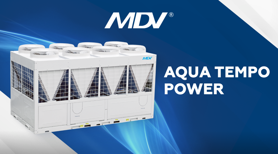 Чиллеры MDV серии Aqwa Tempo Power скоро на складе в Москве