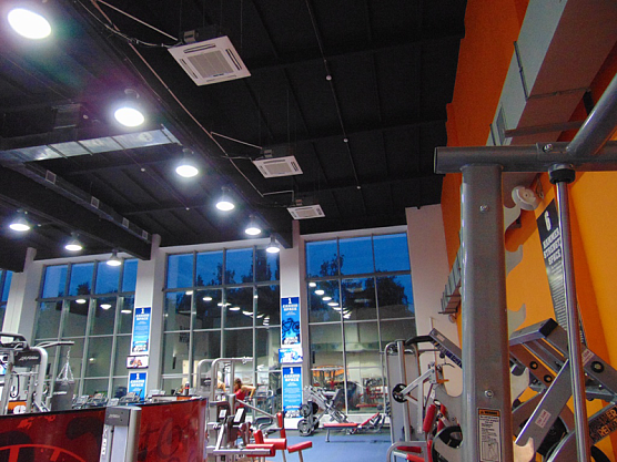 Климатические решения MDV для комфорта в World Gym. Фото 1