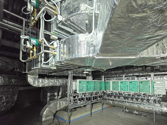 Кондиционирование гостиницы "АМАКС". Фото 1