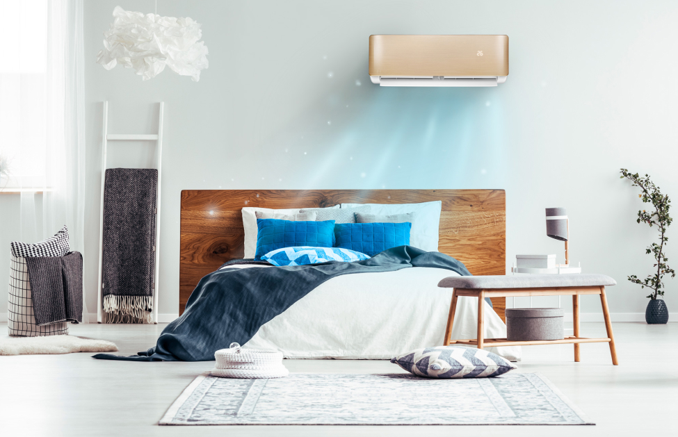 Функция температурной компенсации кондиционера MDV On/off серии Aurora Design Gold, фото
